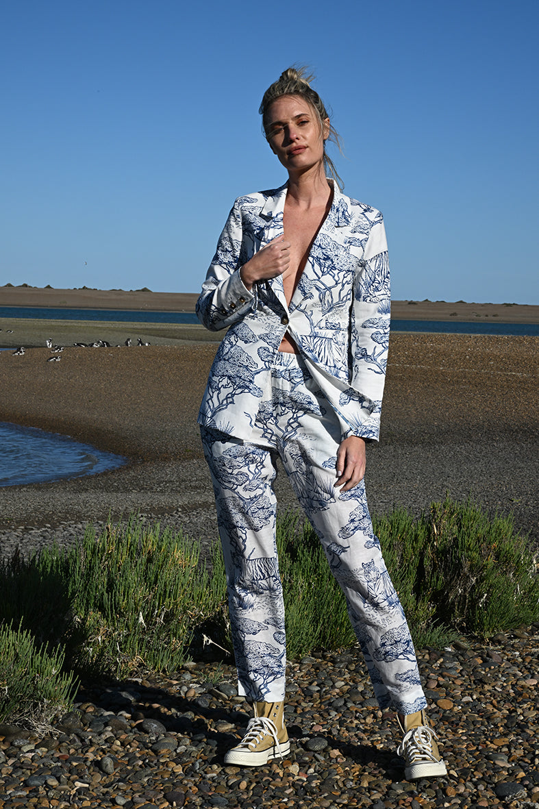 Pantalón Safari Blanco