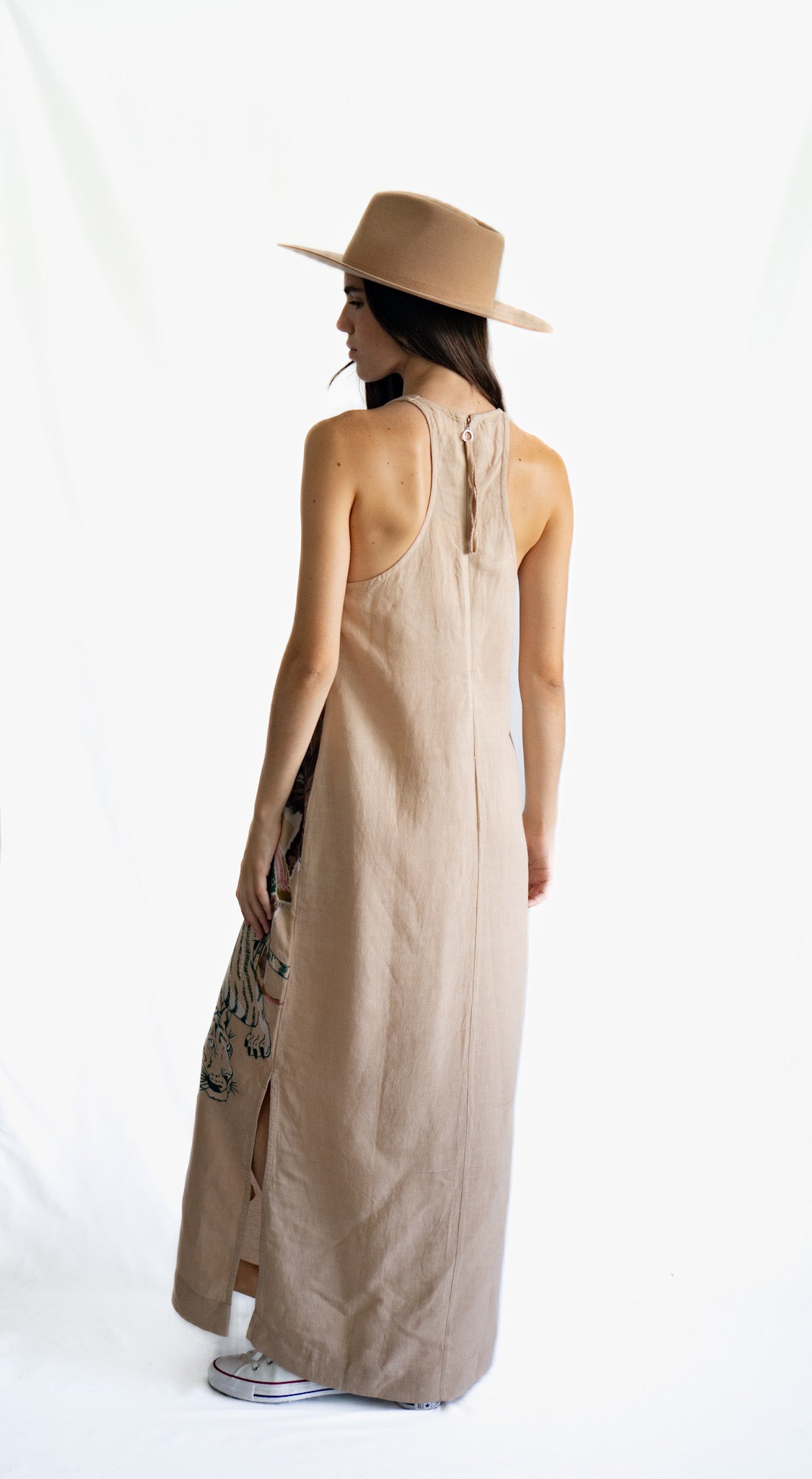 Vestido largo paraíso 