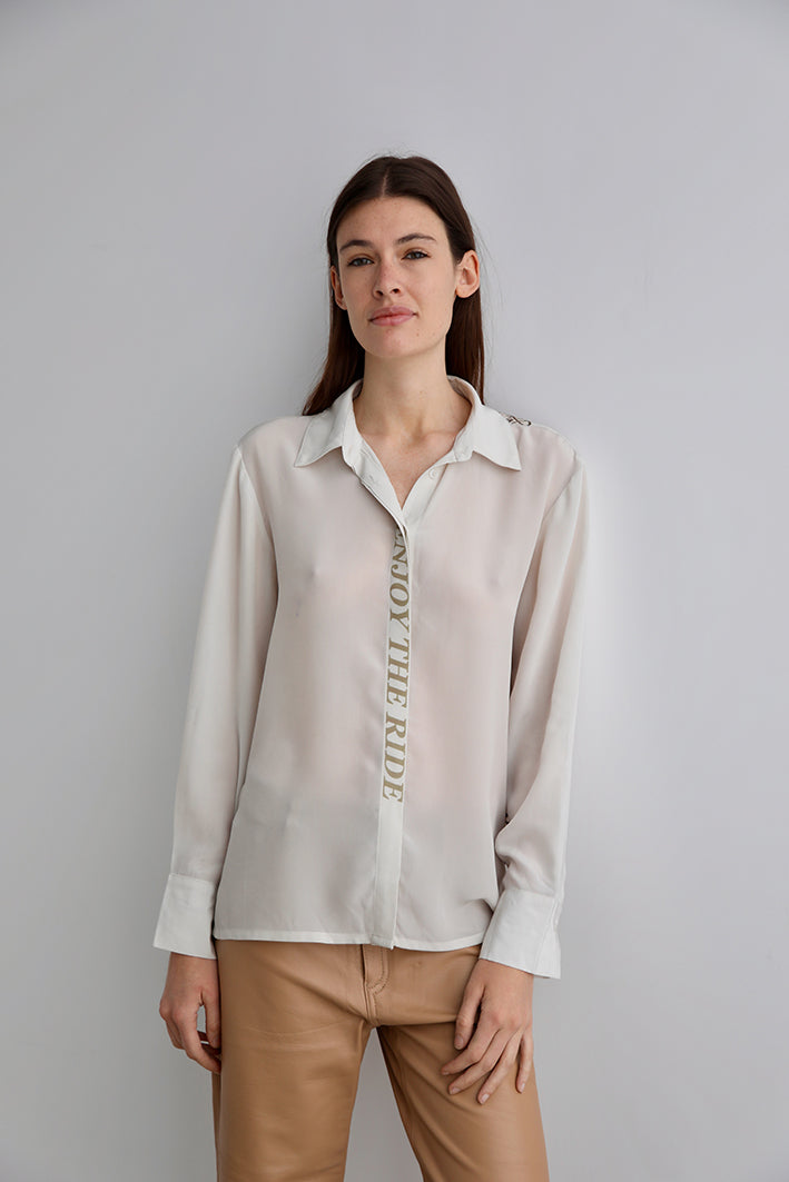 Camisa Lion Blanco