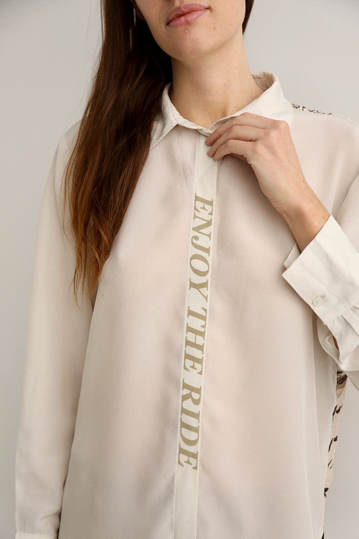 Camisa Lion Blanco