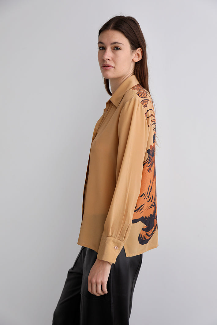 Camisa Lion Camel