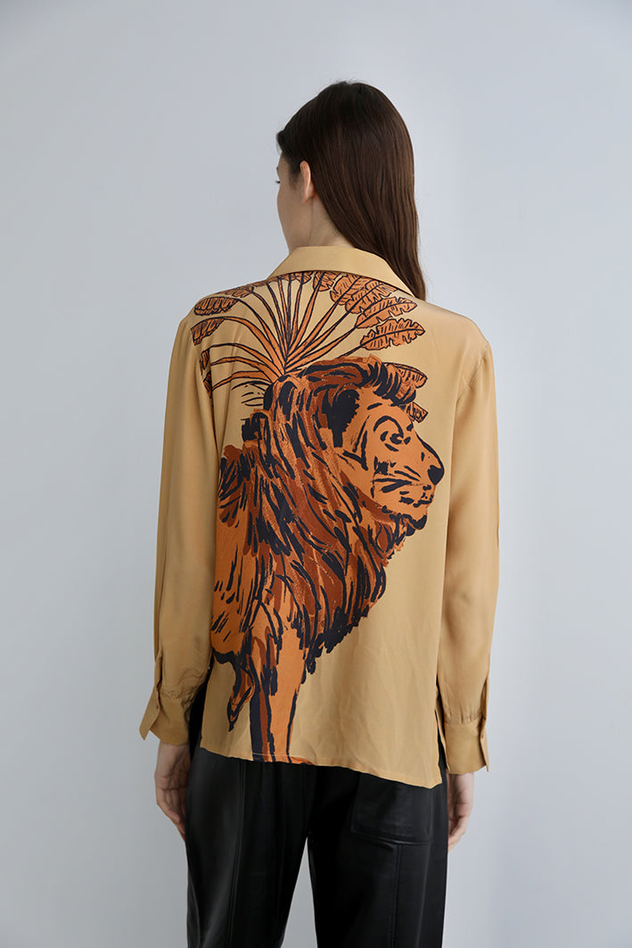 Camisa Lion Camel
