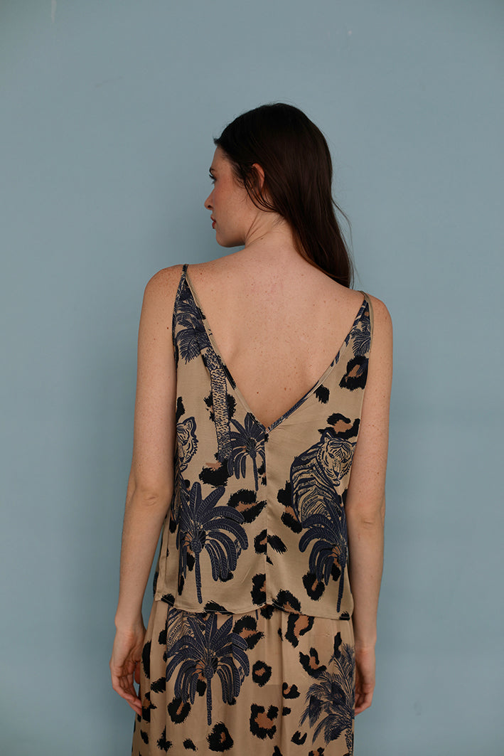 Top Animal Print
