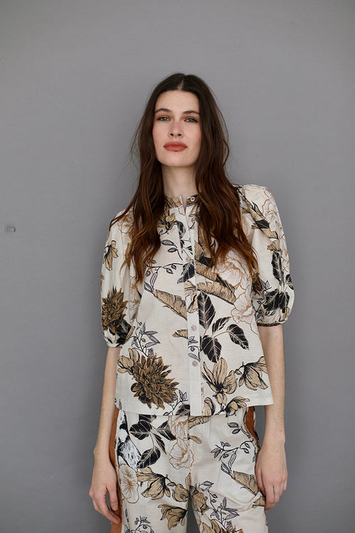 Camisa Balloon Clara Portrait