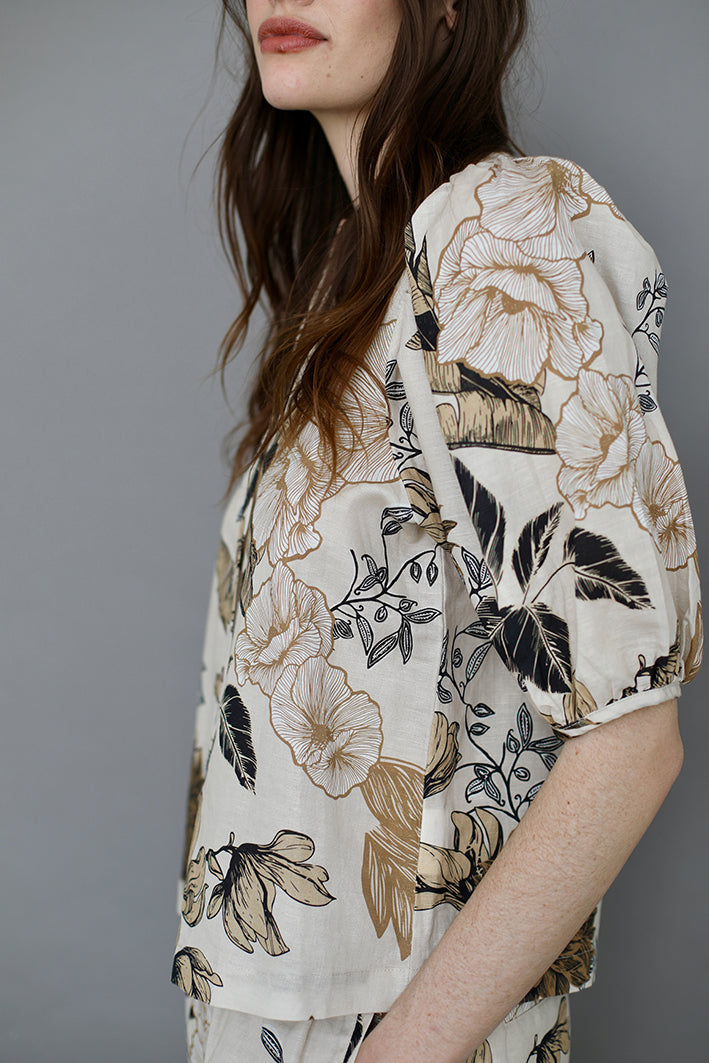 Camisa Balloon Clara Portrait