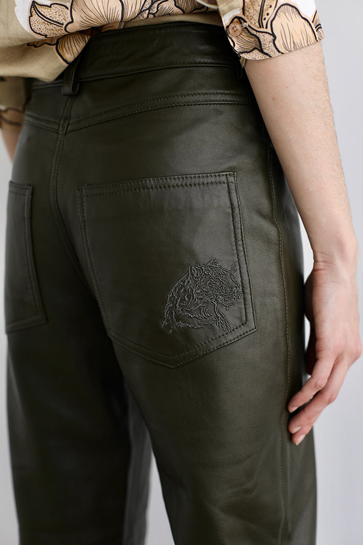 Pantalón Cheetah Verde
