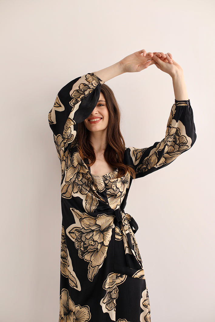Vestido Sticker Negro