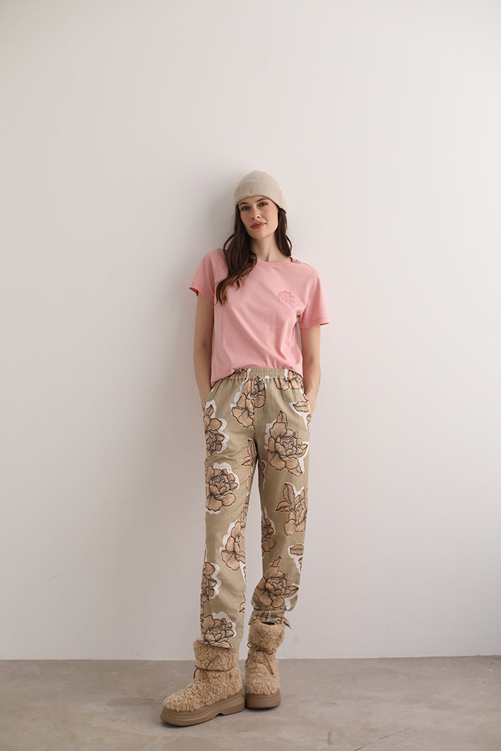 Remera Cheetah Rosa