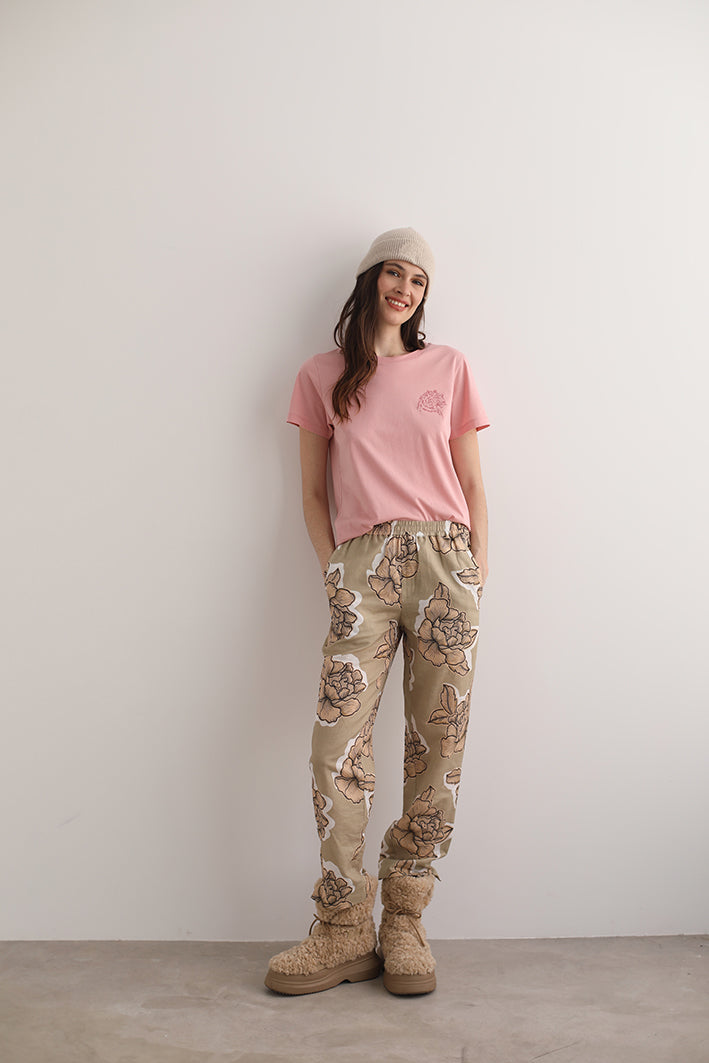 Remera Cheetah Rosa