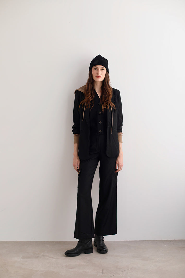 Blazer de Lana Lion Negro
