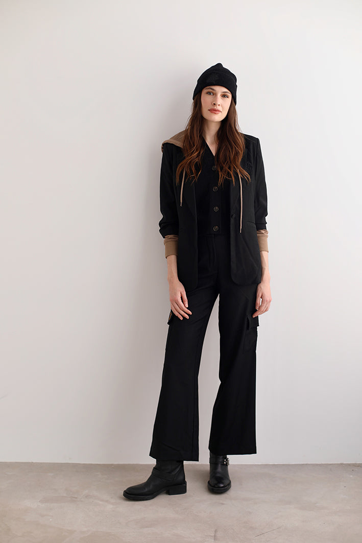 Blazer de Lana Lion Negro