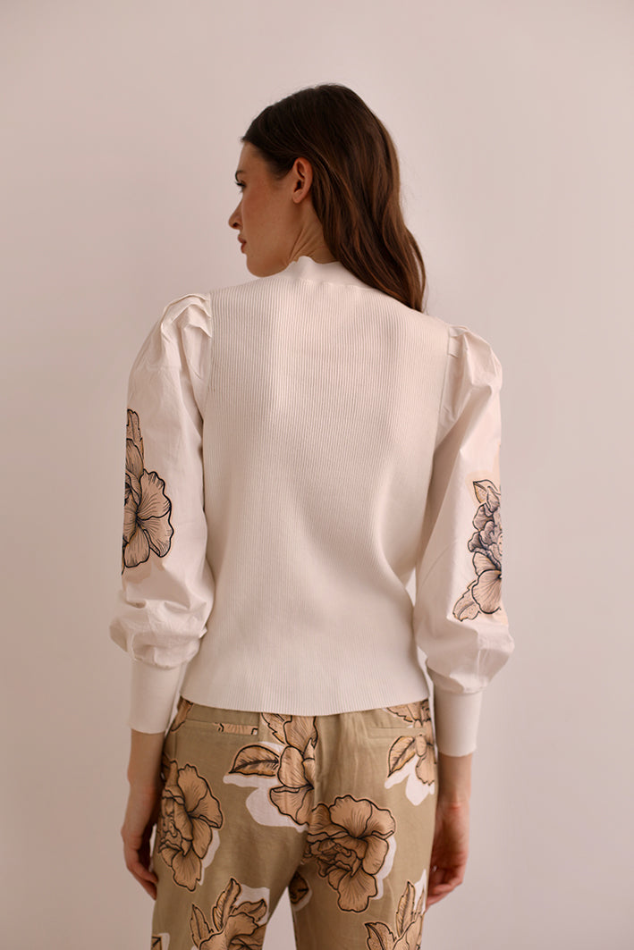 Top Sticker Blanco