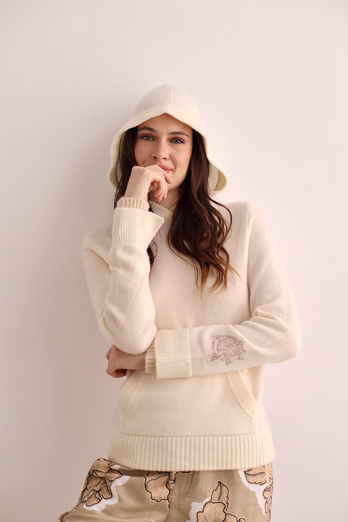 Buzo Tejido Cheetah Beige
