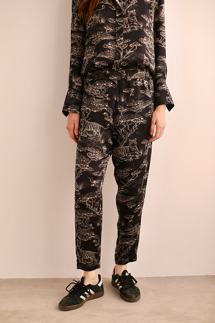 Pantalón Safari Negro