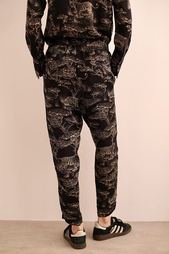 Pantalón Safari Negro