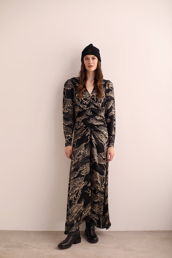 Vestido Safari Negro
