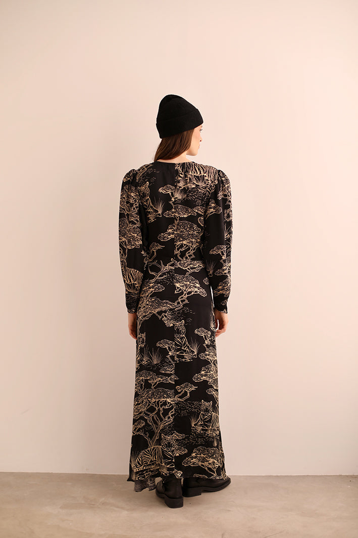 Vestido Safari Negro