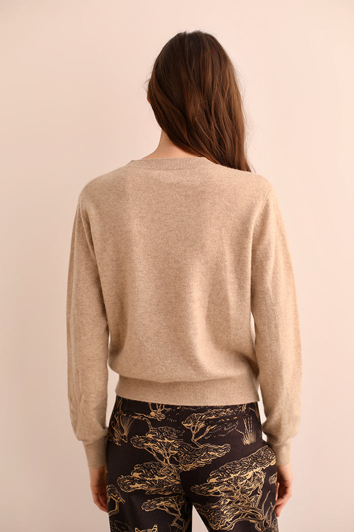 Sweater Lion Beige