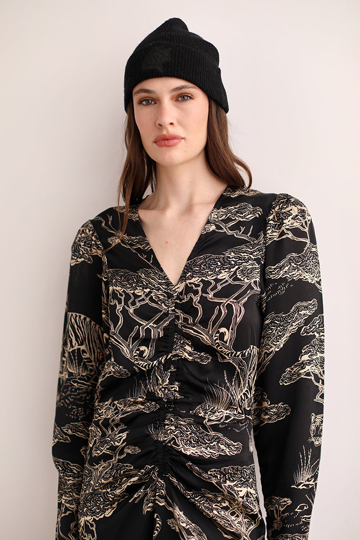 Vestido Safari Negro