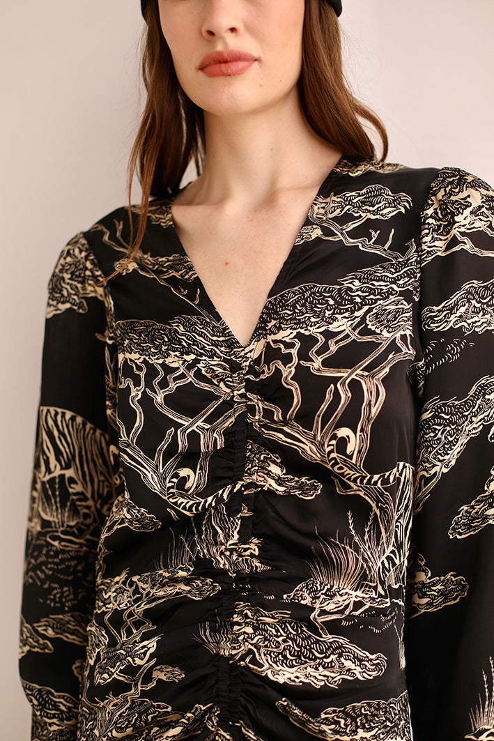Vestido Safari Negro
