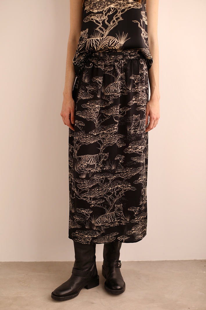 Pollera Safari Negro