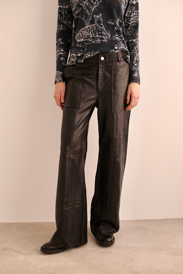 Pantalón Cheetah Negro