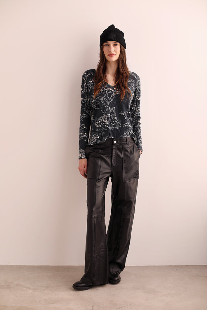 Pantalón Cheetah Negro