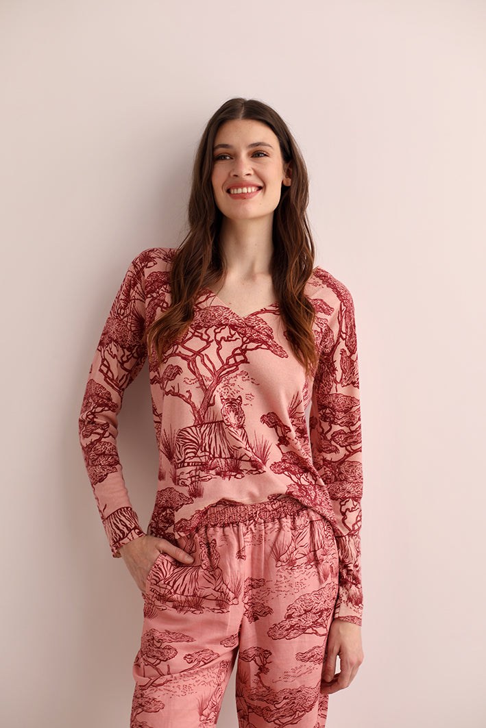 Sweater Safari Rosa