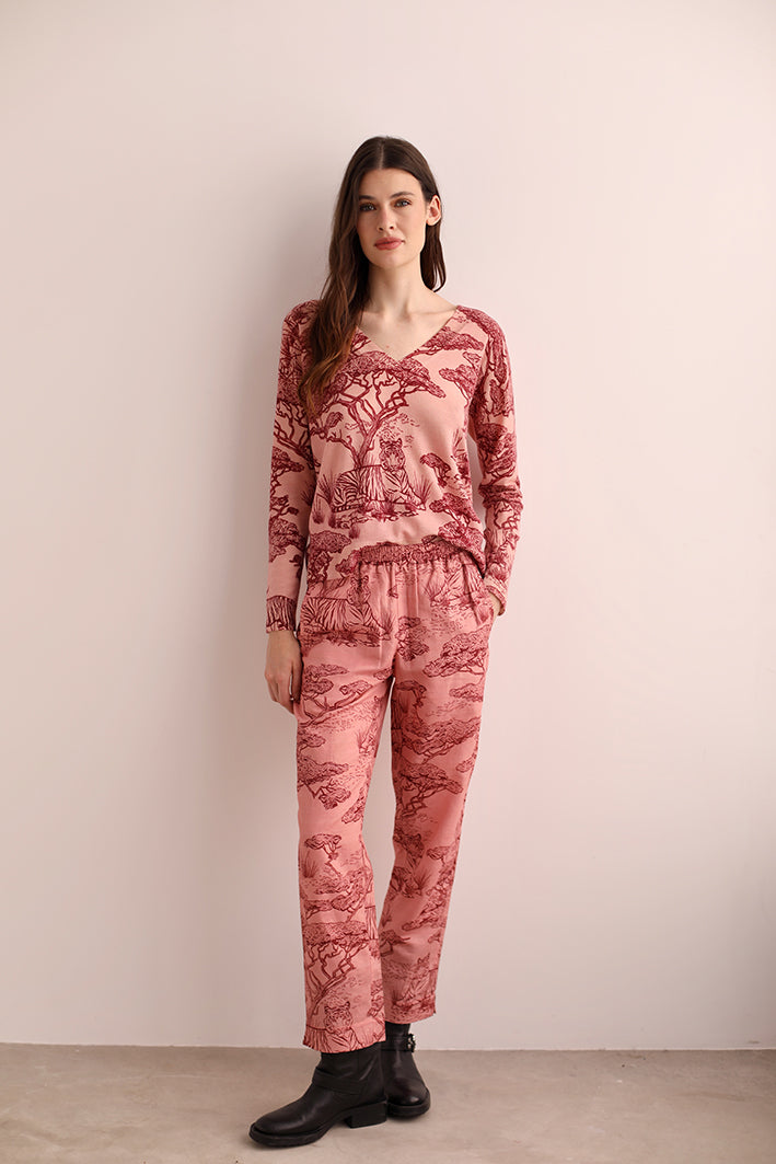 Sweater Safari Rosa