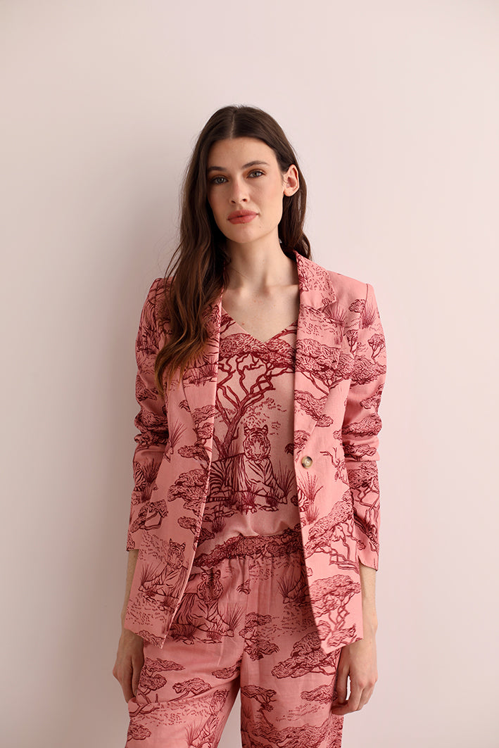 Blazer Safari Rosa