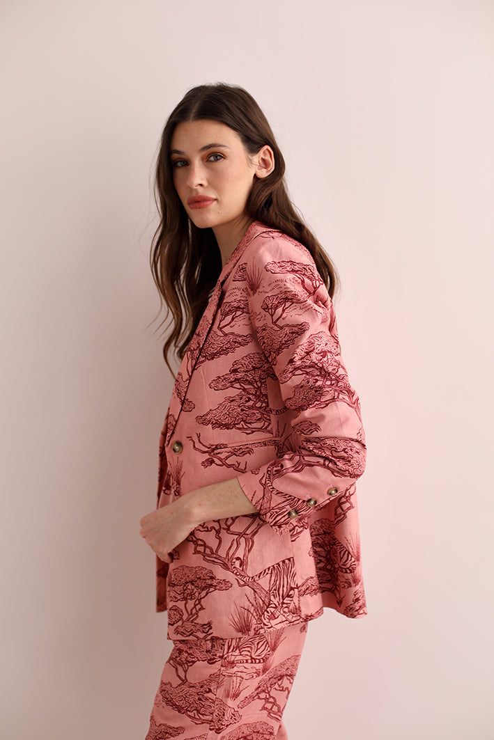 Blazer Safari Rosa