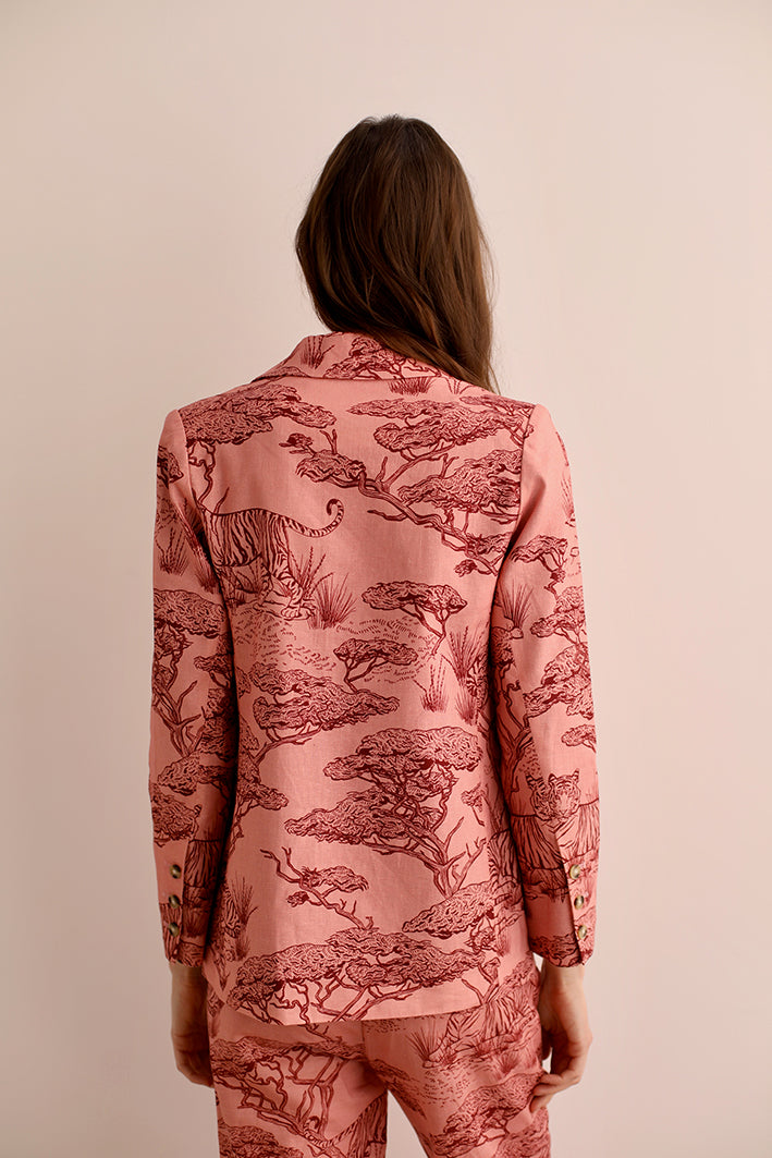 Blazer Safari Rosa