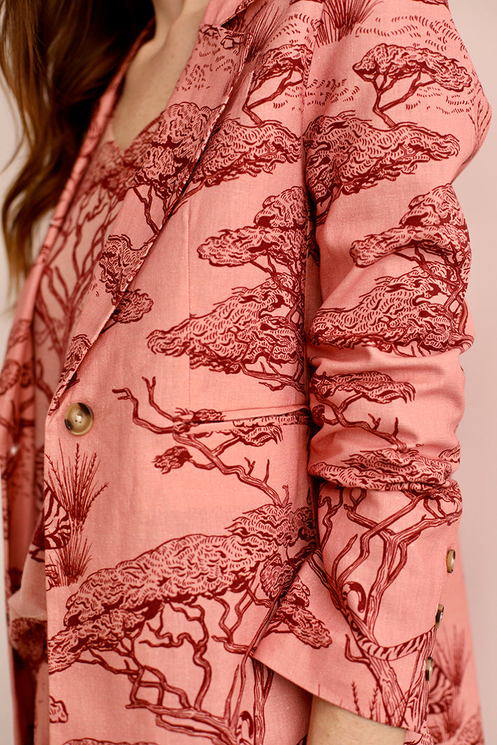 Blazer Safari Rosa