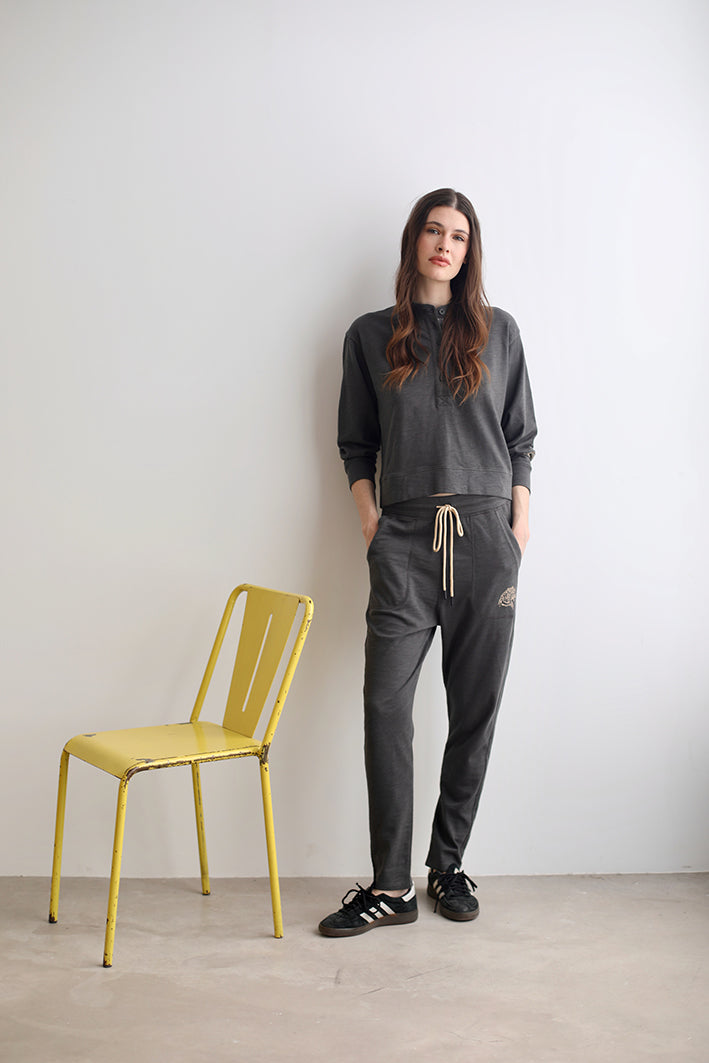 Pantalón Cheetah Gris