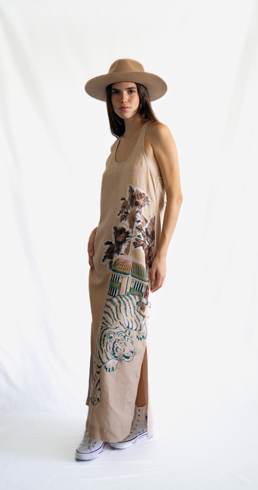 Vestido largo paraíso 