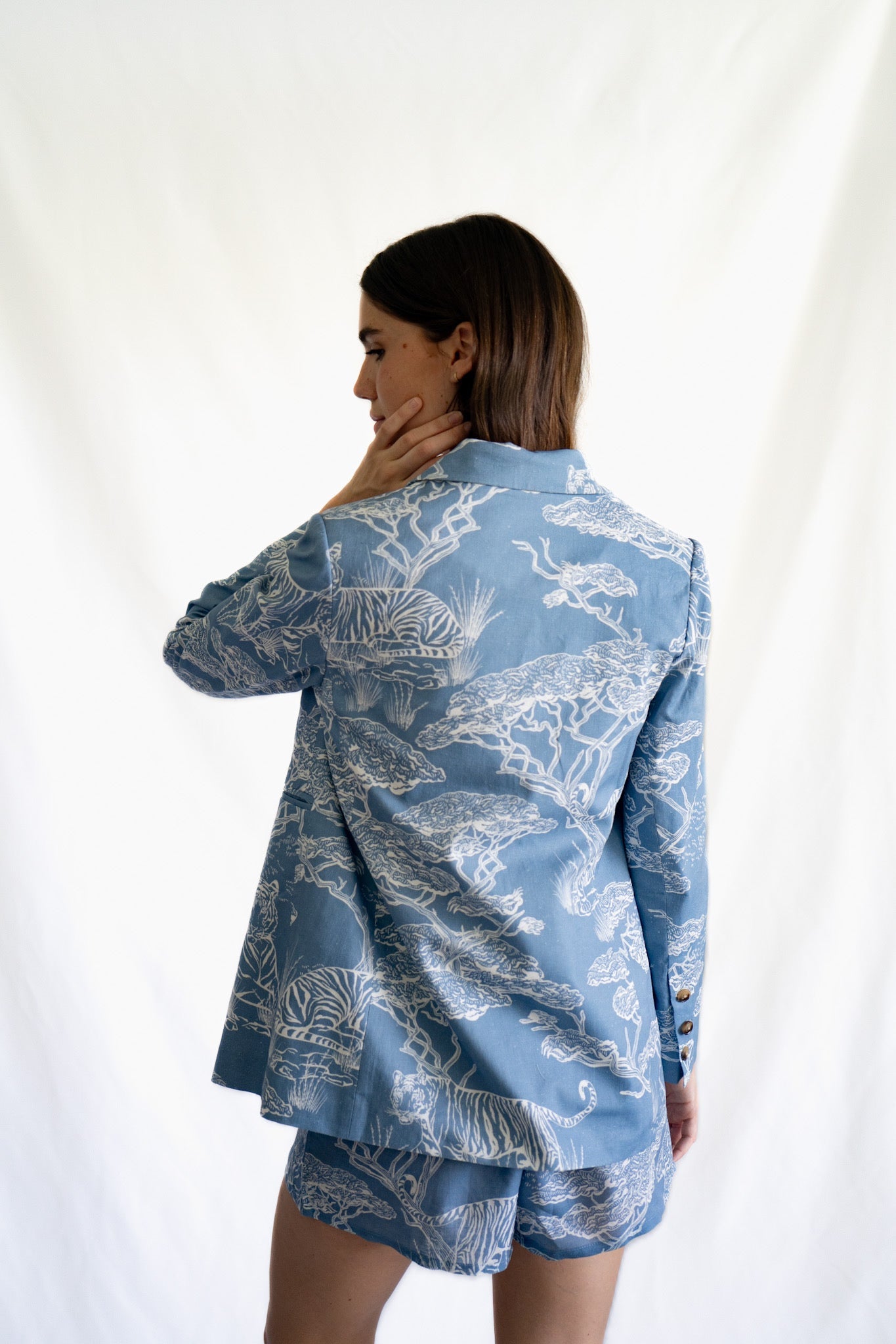Blazer Safari Celeste 
