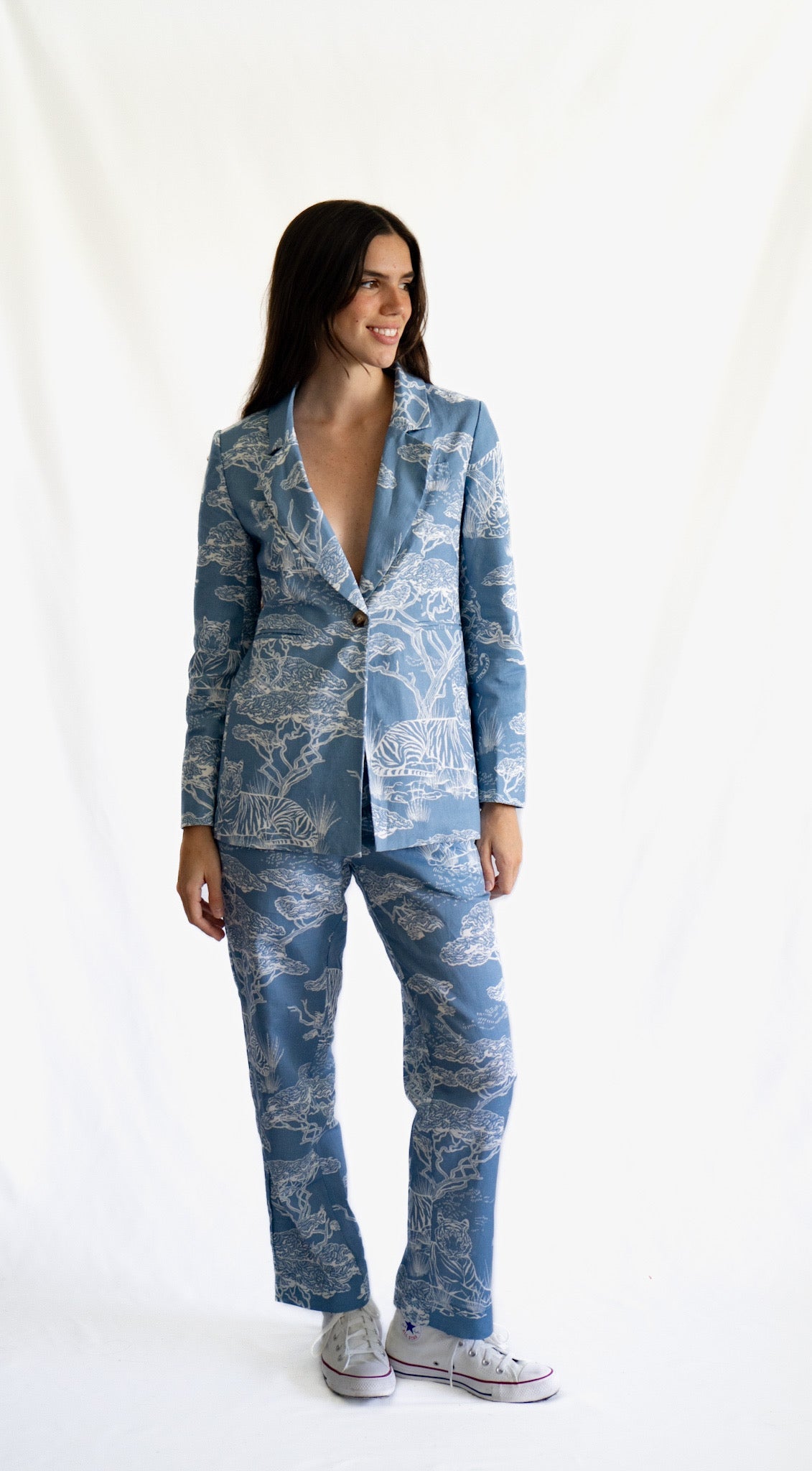 Blazer Safari Celeste 