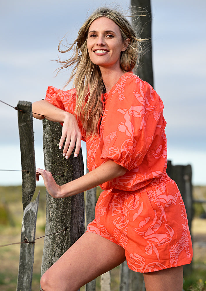 Camisa Balloon Life in Colors Rojo 
