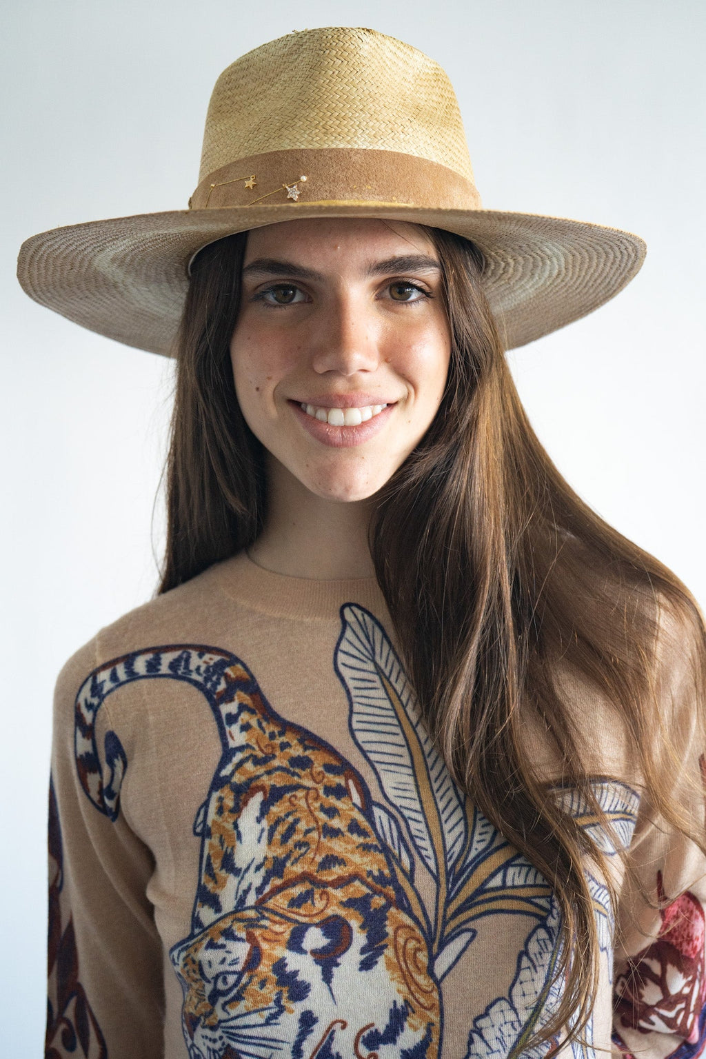 Sweater Cashmere Color Tiger