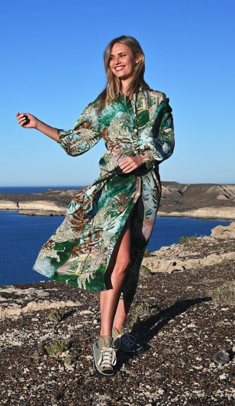 Vestido Largo Seda Paradise 