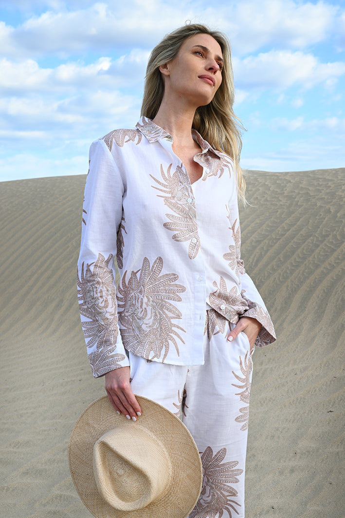 Shirt Greek White