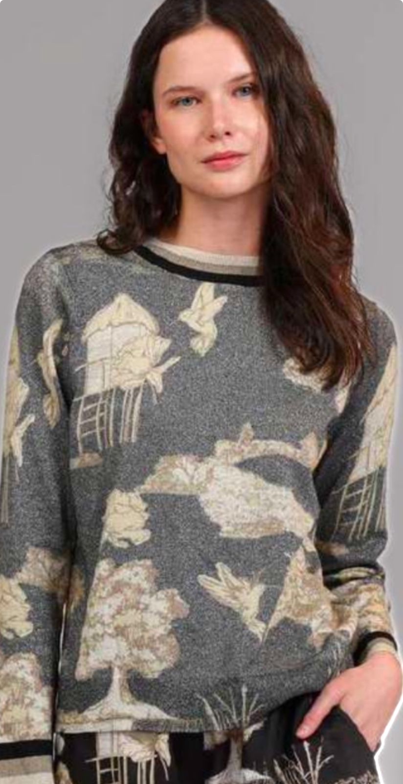 sweater cashmere Thailand Black