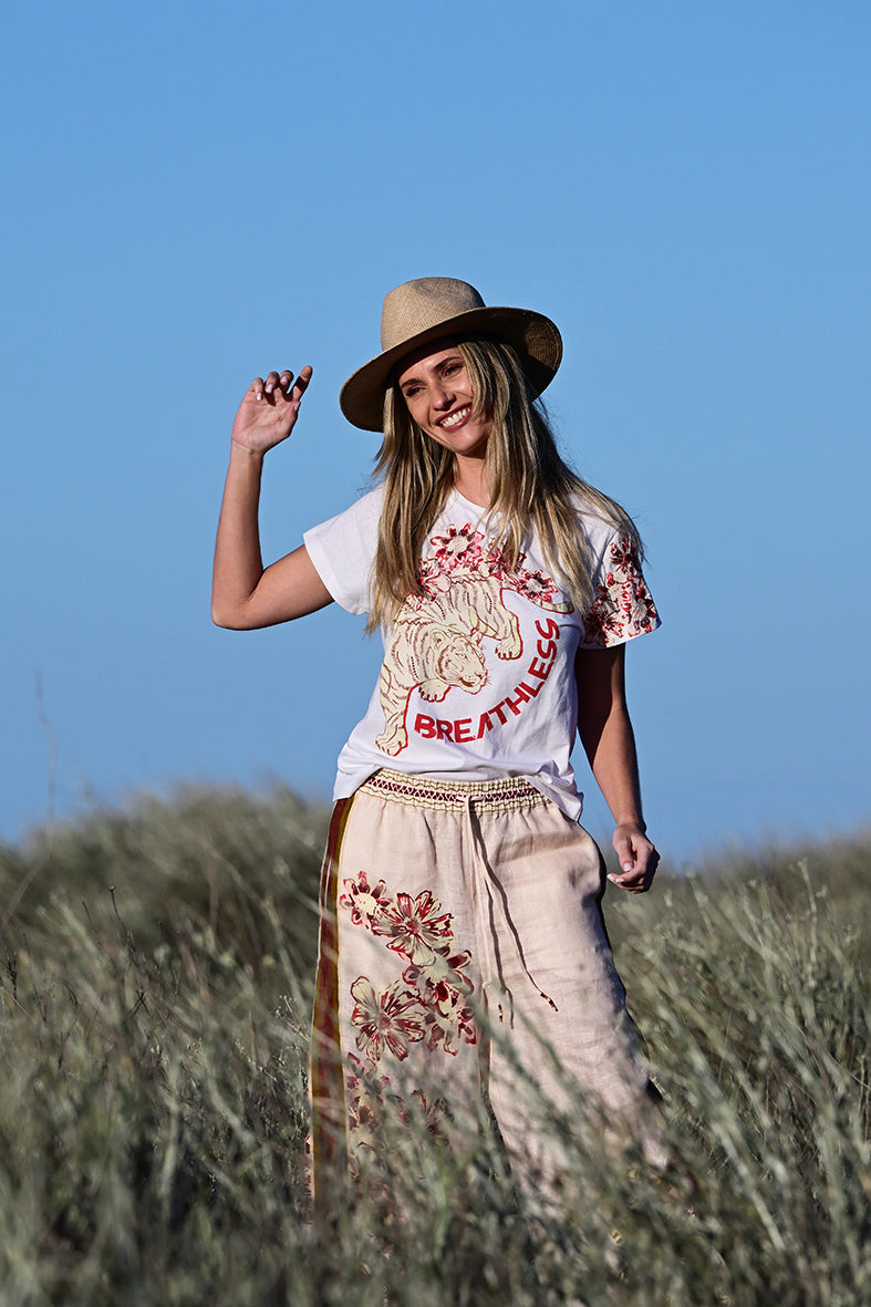 Remera Breathless Blanca 