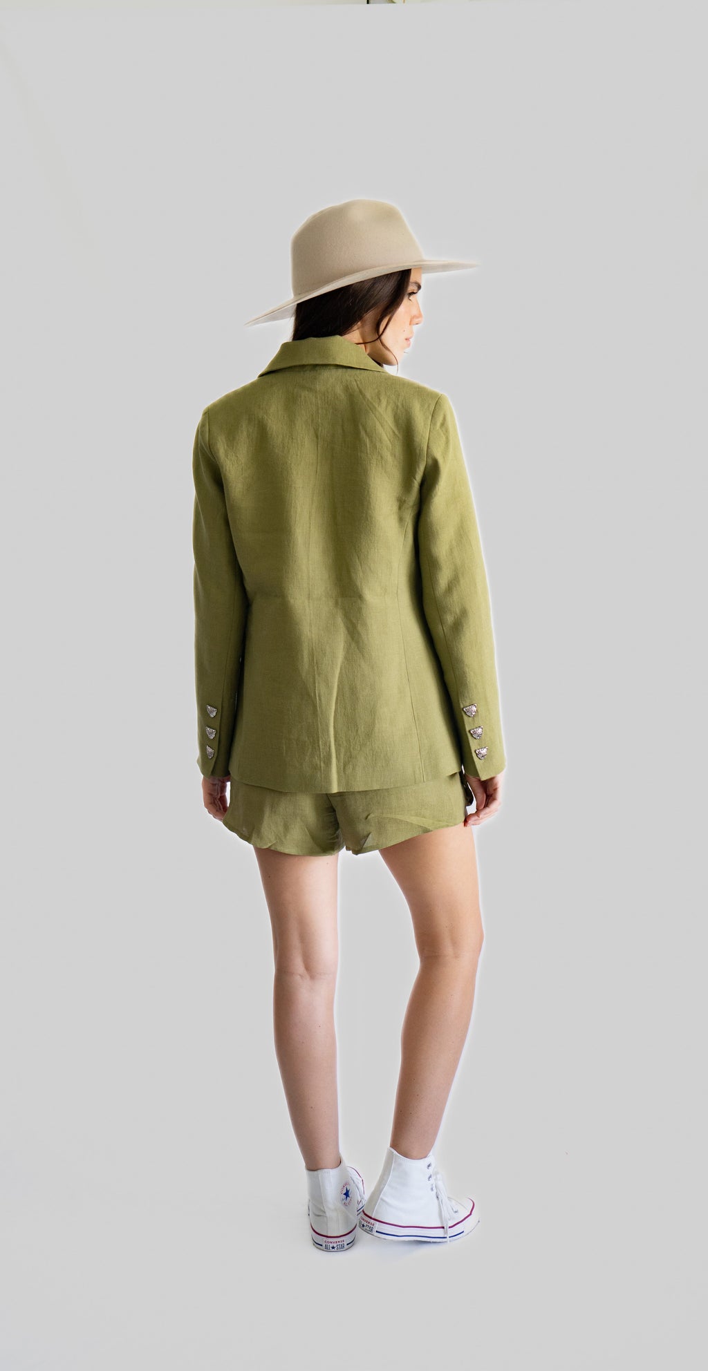 Blazer Lino Verde 