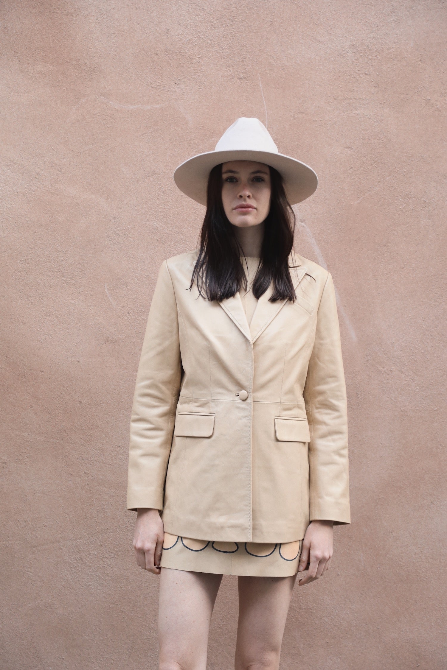 Tiger Blazer Leather Light Camel