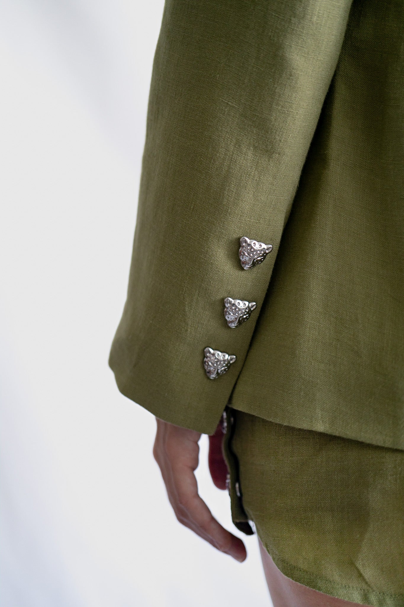 Blazer Lino Verde 