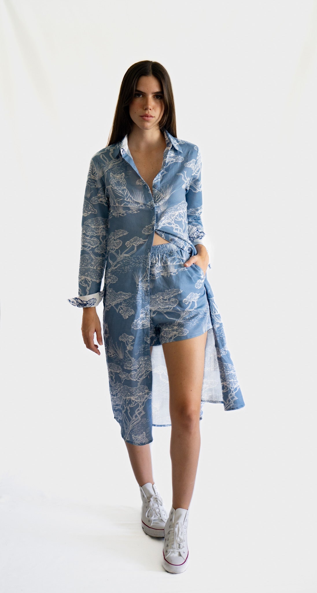 Tunic Safari Light Blue