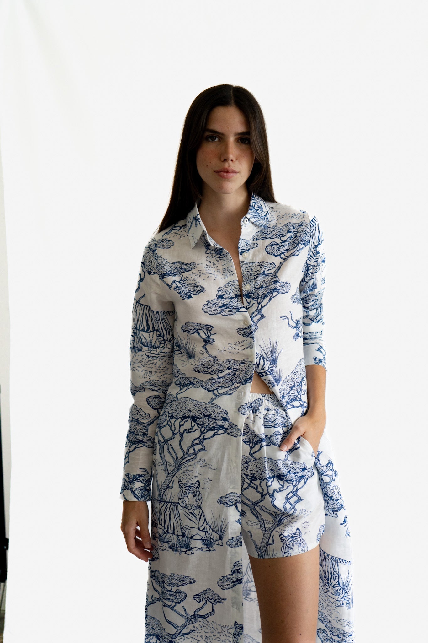 Tunic Safari White
