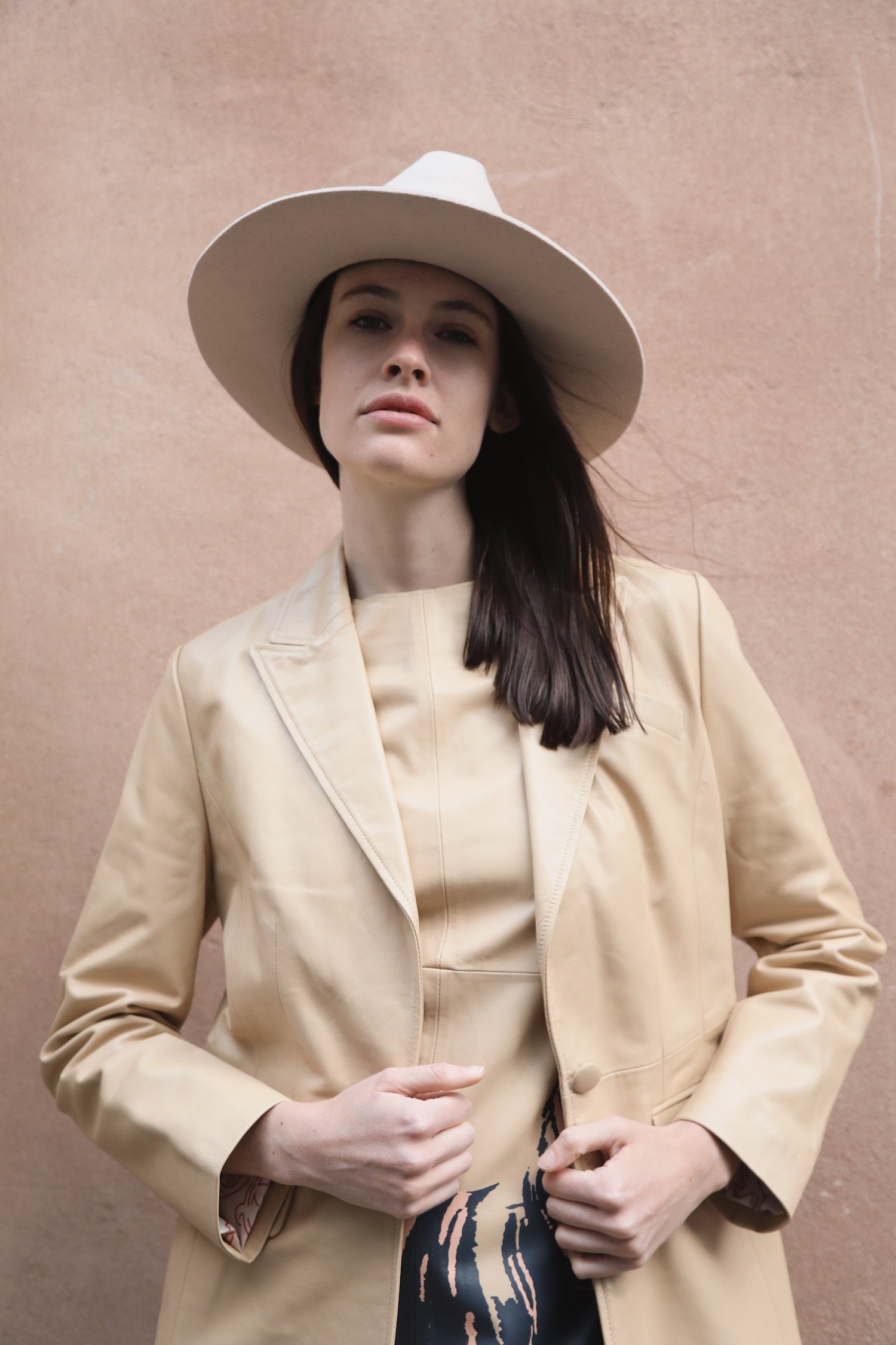 Tiger Blazer Leather Light Camel