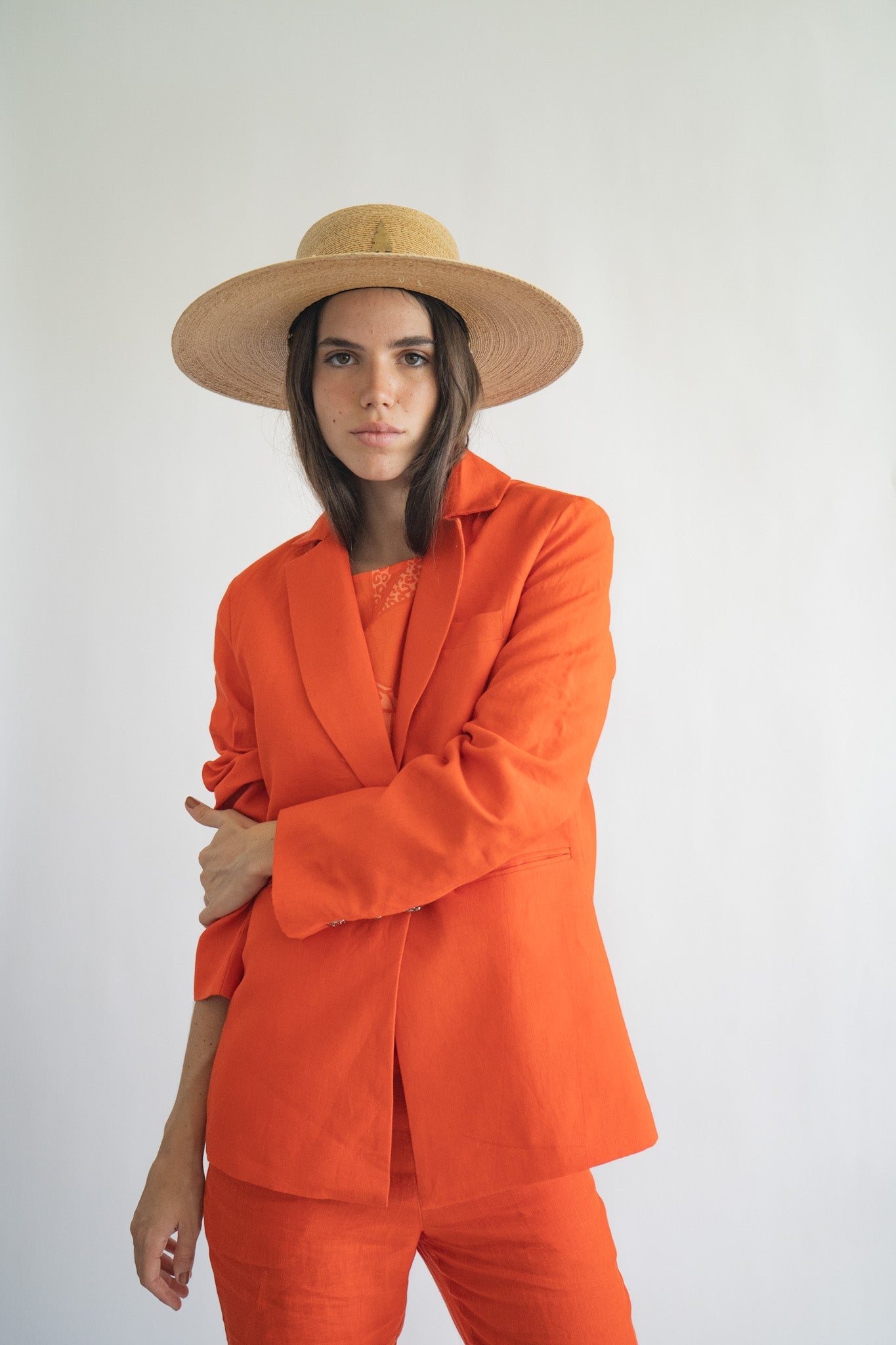 Blazer Lino Coral